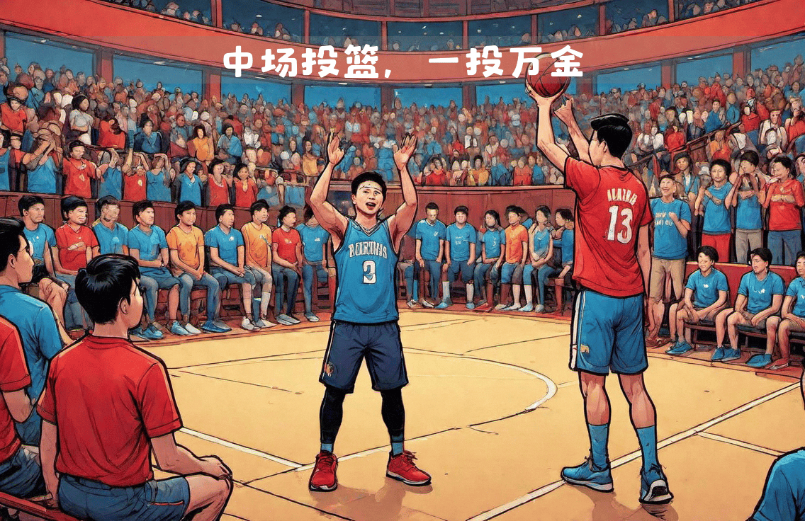 热血澎湃的比赛，球场上呈现出激烈对抗